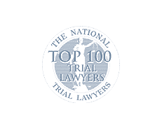 Rated as a top 100 trial lawyer by The National Trial Lawyers