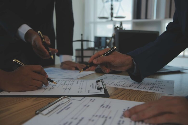 Prosecutors review the evidence in a drug DUI case in Columbus, OH.